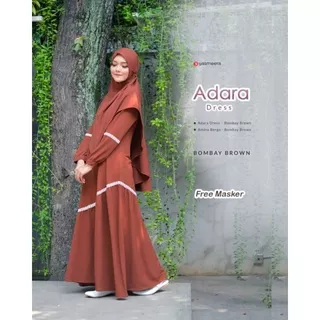 ADARA DRESS /GAMIS BUSUI RESLETING DEPAN by YASMEERA