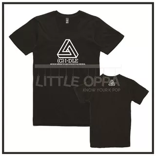 KAOS T-SHIRT KPOP G-IDLE TRIANGLE LOGO