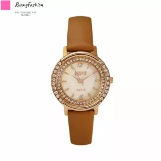 JAM TANGAN SOPHIE MARTIN FIORELLA WPU1049C3 COKLAT PREMIUM ORI FASHION WANITA JAM TANGAN MEWAH