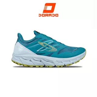 910 Nineten Yuza Evo Sepatu Trail Running - Hijau Abu-Abu Emas