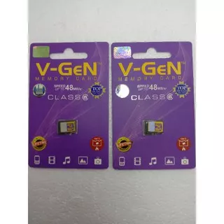 MEMORY CARD V-GEN 16GB MICRO SD V-GEN 16GB CLASS 6 ORIGINAL VGEN
