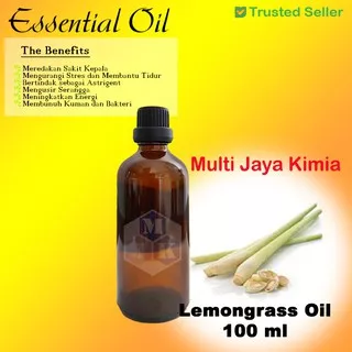 Lemongrass Essential Oil / Minyak Sereh Dapur PURE 100ml