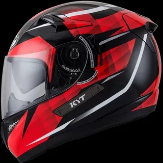 HELM KYT K2 RIDER DIAMOND RED MERAH HELM KYT FULL FACE KYT DOUBLE VISOR K2R K2 R