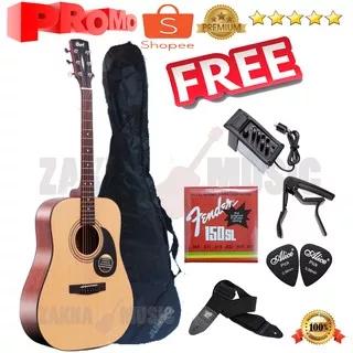 Paket Lengkap Gitar Akustik Elektrik Cort AD-810 OP | AD810 OP Custom Bonus Super komplit Equalizer 7545r