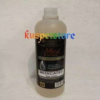 Shampoo Anjing Mild Shampoo Puppies & Dogs Medicated with sulfur 1Liter