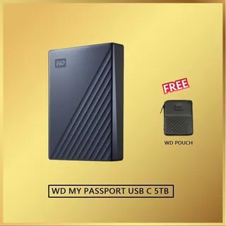 WD MY Passport Ultra USB-C 5TB USB Type C USBC HDD Hardisk 2,5 5 TB