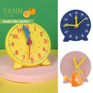 YANN Office & School Supplies Learning Clock Toys Education Tools Cognition Clocks Early Education Preschool Teaching Teaching Aids Montessori toy Mathematics Adjustable Teaching Resources/Multicolor