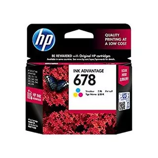 Cartridge HP 678 Color Warna