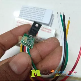 Gacun 5 kabel untuk menggantikan ic/ regulator pada power supply LED/LCD TV