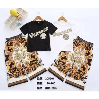 Setelan anak perempuan import 7-8 tahun VERSACE