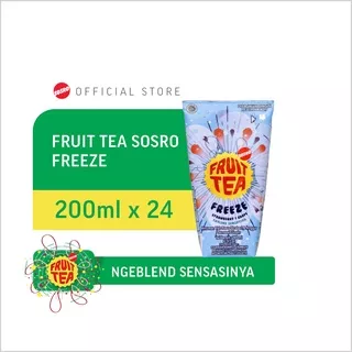 Fruit Tea Sosro Freeze Genggam 200 ml isi 24 pcs