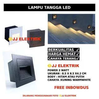 Lampu Tangga LED Outdoor Dinding Taman Wall Lamp  3W 3 Watt