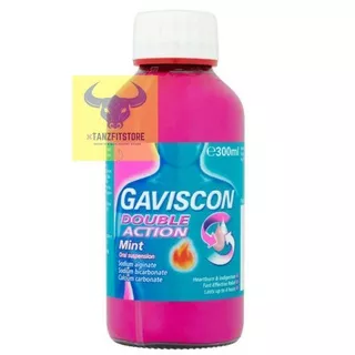 Gaviscon Double Action Mint Obat Maag Asam Lambung Gerd 300 ML Liquid Import Malaysia Penang