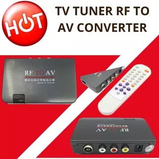 TV TUNER RF to AV RCA / TV TUNER ANALOG RCA / TV receiver / RF to AV
