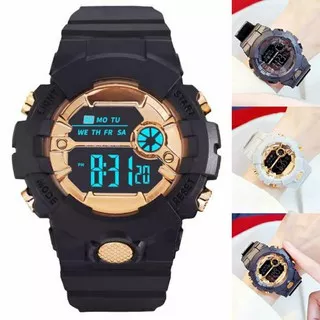 Jam tangan wanita pria digital jam tangan led sport anti air watch g shock wanita pria cewek 19