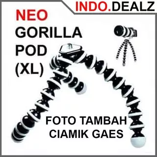 Gorilla Pod XL Extra Large Pro Kamera SLR DSLR Mirrorless Ball Gorillapod Tripod