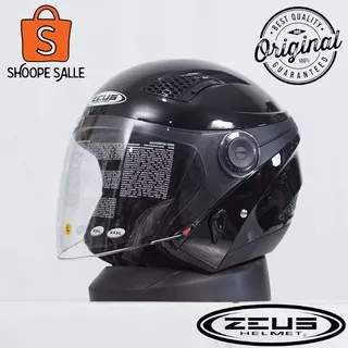 Helm Zeus ZS-610 I Zeus ZS610 I Zeus 610 Solid Helm Centro Helm Half Face Double Visor