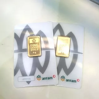 Emas Logam Mulia Antam 5 & 10 gr (gram) Certieye Baru Ready LM 99 24 karat