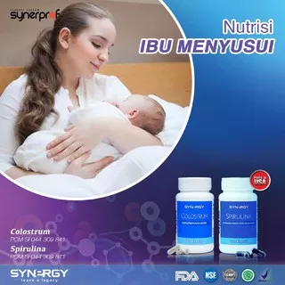 Vitamin Untuk Ibu Menyusui Agar Bayi Cerdas - Spirulina + Colostrum