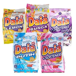 Daia  Powder Detergent / Deterjen Bubuk 800gr (5 Varian) *GRATIS PIRING BENING*