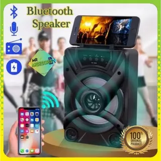 SPEAKER BLUETOOTH M408 M418 | SPEAKER PORTABLE MUSIC BOX LAMPU LED