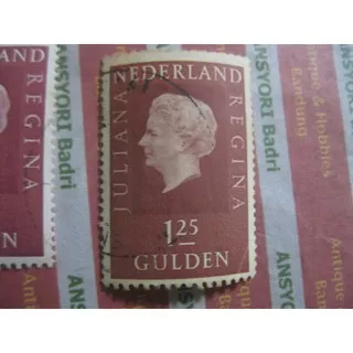 Perangko Prangko Nederland Juliana Regina 1.25 Gulden Iklan L545