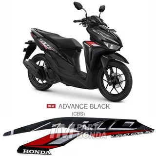 Stiker Vario 125 LED 2021 Hitam Advance Black CBS