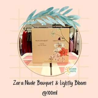 Parfum Wanita Original Zara Nude Bouquet & Lightly Bloom EDP 100ml, 10ml - Ori Perfume Murah