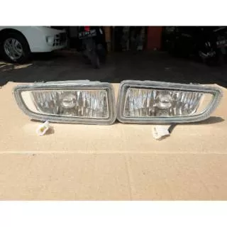 1 Set Lampu Kabut Bumper Fog Lamp Toyota Kijang Kapsul Krista 2000-2002