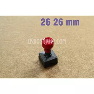 gagang stempel 2626 flash stamp 26mm 26mm cap warna otomatis murah grosir