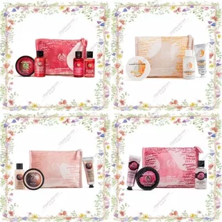 The Body Shop MINI GIFT SET WALLET (HAND CREAM, BUTTER, BODY WASH)