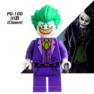 Pg100 Mainan Balok Bangunan Minifigure Joker Dc Comics Super Heroes Batman Movie Untuk Anak Lego
