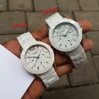 Jam Tangan Fossil CE1006 dan CE1002 Keramik Original 1006 dan 1002