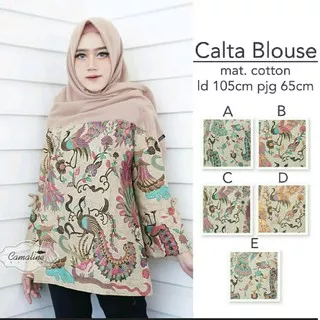 Murai Blouse-Baju atasan batik blus wanita