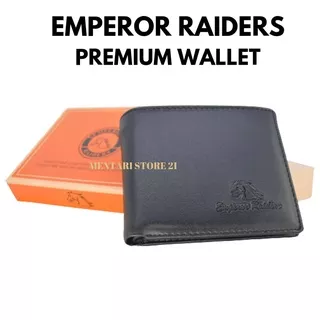 EMPEROR RAIDERS Dompet Lipat Pria Original Bahan Kulit Sintetis Premium MDN 03D