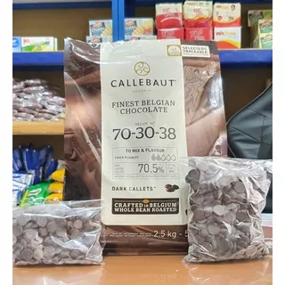 Dark Cokelat Callebaut 70% / Callebaut Dark Chocolate 70% 100Gr, 250Gr (September 2022)