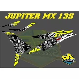 Striping Jupiter Mx 135 Striping Mx New Sticker Jupiter Mx Stripping Stiker Mx Sticker jupiter mx SIMPLE RACING KODE 014a