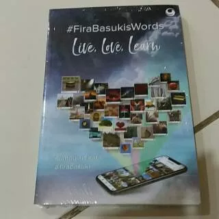 Buku #Firabasukiwords - Live, Love, Learn - Fira Basuki