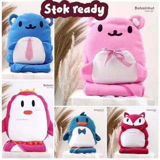 BOBALIMUT Cudddle Me | Boneka Bantal Selimut bayi