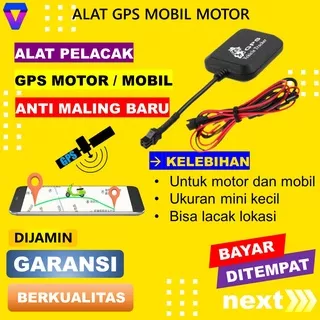 Alat GPS Motor Jarak Jauh Anti Maling Pelacak Mobil Tracker Portable Mini Tersembunyi Vehicle GSM GT005 js164