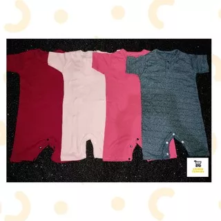 JUMPER BAYI LUCU KANCING BAWAH / JUMPSUIT KANCING BAWAH