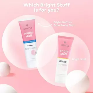 PROMOSI EMINA FACE WASH bright stuff 50ml MURAH