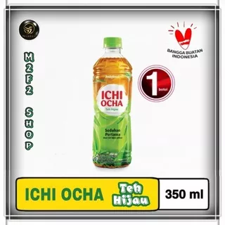 ICHI OCHA Minuman Teh Hijau Botol Plastik Pet - 350 ml (Kemasan Satuan)