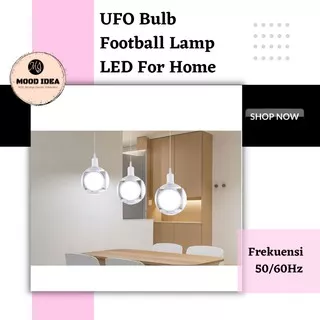 (MI) LED Lampu Bohlam Model Dragon Ball Lampu LED Football UFO 60 Watt