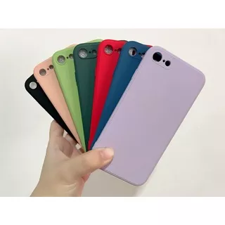 Soft Case Iphone 7 / 8 / Iphone SE 2020 / Iphone SE 2022 dan Iphone 7 Plus / 8 Plus Liquid Silicone Slim Skin