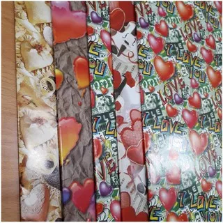 Kertas Kado LOVE - VALENTINE Edition KIKY (1 SET)