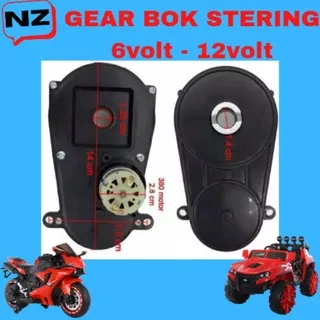 Gearbox Stir mobil motor aki tersedia 6v dan 12v