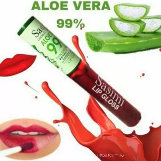 Liptint Sasimi Aloe Vera 99% / Lip Gloss Sasimi / Sasimi Liptint Aloe Vera