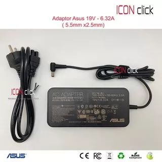 Adaptor Charger Laptop Asus 19V -  6.32A ( 5.5mm x 2.5mm )
