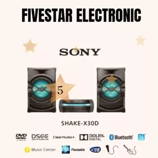 SONY SHAKE-X30D HOME AUDIO SYSTEM SHAKEX30D X30D